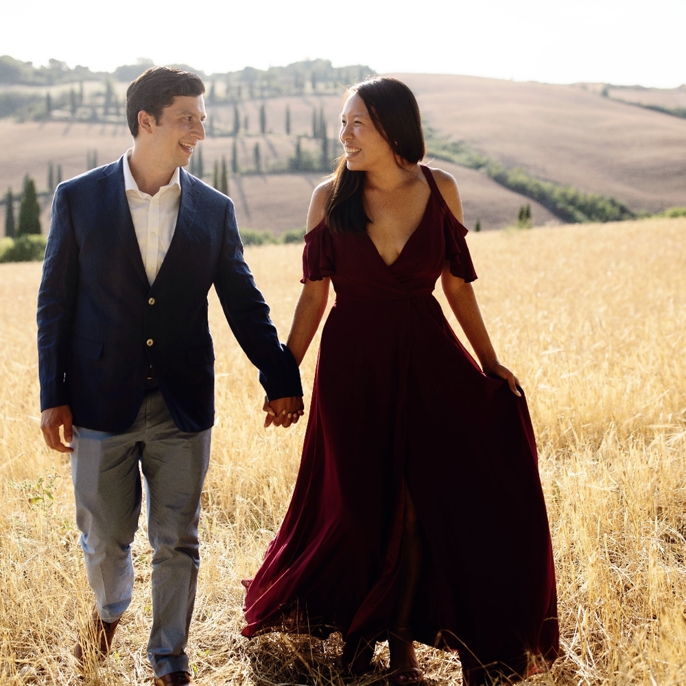 Easy Listening Burgundy Cold-Shoulder Wrap Maxi Dress